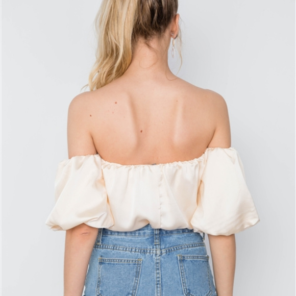 🆕 Off Shoulder Bodysuit - Picture 3 of 4